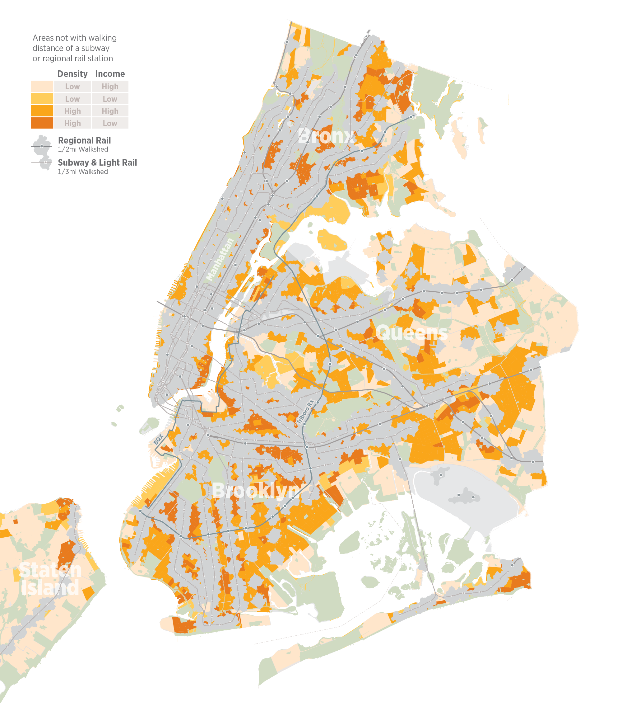 Build new subway lines to underserved areas of the city The